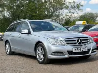 Begagnad Mercedes C220 Executive 2014 Silver Kombi
