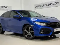 Used Honda Civic SR 129 HP (94 kW) 2017 Blue Hatchback