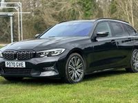 Used BMW 330 Sport Line 286 HP (210 kW) 2021 Black Estate