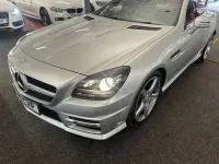 Used Mercedes SLK200 AMG 184 HP (135 kW) 2015 Silver Cabriolet