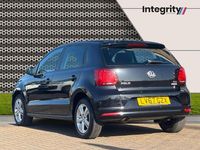 Begagnad VW Polo Edition 90 HK (66 kW) 2017 Svart Halvkombi