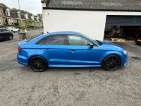 Used Audi S3 Black Edition 300 HP (220 kW) 2020 Blue Sedan