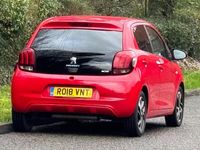 Used Peugeot 108 Allure 2018 Red Hatchback