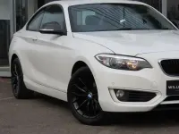 Begagnad BMW 218 Comfort Edition 136 HK (100 kW) 2017 Vit Sportkupé