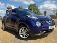 Used Nissan Juke Acenta Premium 115 HP (84 kW) 2015 Blue SUV