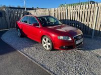 Used Audi A4 S-Line 2007 Red Sedan