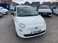 Used Fiat 500 Pop 69 HP (50 kW) 2014 White Hatchback