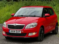 Used Skoda Fabia Elegance 105 HP (77 kW) 2014 Red Hatchback