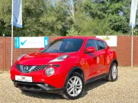 Used Nissan Juke N-Connecta 117 HP (86 kW) 2018 Red SUV