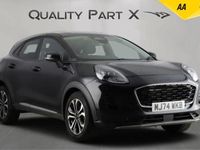 Begagnad Ford Puma Titanium 125 HK (91 kW) 2024 Svart Halvkombi