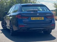 Used BMW 520 M Sport 187 HP (137 kW) 2022 Phytonic blue Sedan
