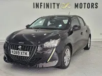 Used Peugeot 208 Active 100 HP (73 kW) 2020 Black Hatchback