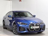Used BMW i4 M Sport 250 kW (340 HP) 2022 Blue Sedan