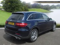 Used Mercedes GLC220 AMG line 2017 Blue SUV