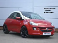 Used Vauxhall Adam Glam 70 HP (51 kW) 2013 Red Hatchback