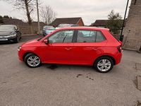 Used Skoda Fabia SE 75 HP (55 kW) 2019 Red Hatchback