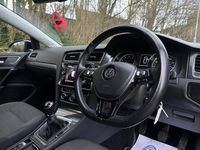 Used VW Golf VII SE 150 HP (110 kW) 2018 Blue Hatchback