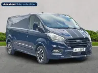 Używany Ford Transit Custom Sport 185 KM (136 kW) 2021 Niebieski Van