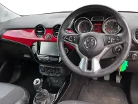 Used Vauxhall Adam 69 HP (50 kW) 2019 Red Hatchback