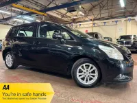 Used Toyota Verso 126 HP (92 kW) 2012 Black MPV