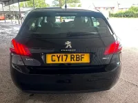 Used Peugeot 308 Active 120 HP (88 kW) 2017 Black Hatchback