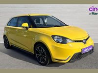 Used MG MG3 106 HP (77 kW) 2017 Yellow Hatchback