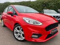 Used Ford Fiesta ST-Line 2019 Race red Hatchback