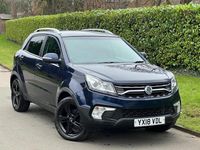 Used Ssangyong (KGM) Korando 178 HP (130 kW) 2018 Blue Estate