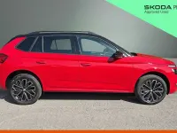 New Skoda Kamiq Design Edition 70 HP (51 kW) 2026 Velvet red metallic black magic pearl effect SUV