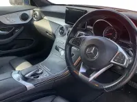 Used Mercedes C220 Active 170 HP (125 kW) 2018 Blue Cabriolet