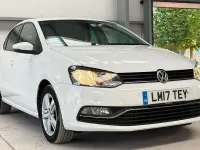 Used VW Polo Edition 90 HP (66 kW) 2017 White Hatchback