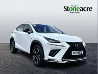 Used Lexus NX300h Sport Line 194 HP (142 kW) 2021 White SUV