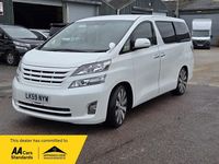 Used Toyota Alphard 2009 White MPV
