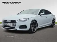 Begagnad Audi A5 Sport 2017 Vit Sportkupé