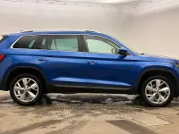 Used Skoda Kodiaq SE L 110 HP (80 kW) 2022 Race blue metallic SUV