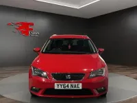 Begagnad Seat Leon SE 105 HK (77 kW) 2014 Röd Kombi