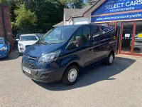 Used Ford Transit Custom 98 HP (72 kW) 2014 Blue Van