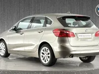 Used BMW 218 Active Tourer Luxury Line 134 HP (98 kW) 2015 Silver MPV