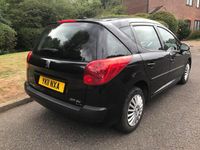 Used Peugeot 207 S 95 HP (69 kW) 2011 Black Estate
