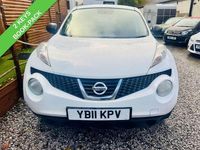 Used Nissan Juke Visia 117 HP (86 kW) 2011 White SUV