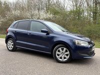 Used VW Polo SE 85 HP (62 kW) 2010 Blue Hatchback