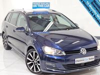 Used VW Golf VII GT 150 HP (110 kW) 2015 Blue Estate