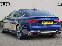 Used Audi A5 S-Line 200 HP (147 kW) 2023 Blue Coupe
