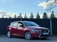 Used Lexus CT200h 2014 Red Hatchback