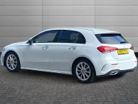 Used Mercedes A180 AMG Line Premium 136 HP (100 kW) 2023 Digital white Hatchback