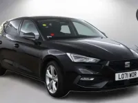 Used Seat Leon FR 130 HP (95 kW) 2022 Black Hatchback