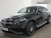 Used Mercedes EQC400 AMG line 300 kW (408 HP) 2021 Black SUV