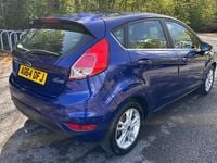 Used Ford Fiesta Zetec 75 HP (55 kW) 2014 Blue Hatchback