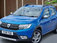 Used Dacia Sandero Ambiance 90 HP (66 kW) 2018 Blue Hatchback