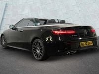 Used Mercedes E300 AMG line 254 HP (186 kW) 2022 Black Cabriolet